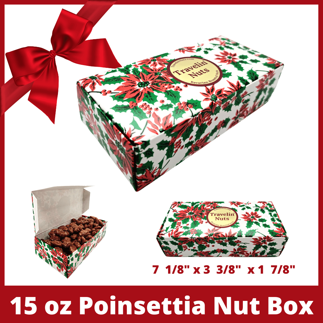 15 Oz Poinsettia Box