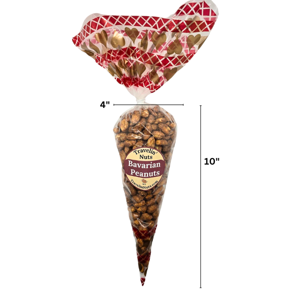 Bavarian Roasted Peanuts- 15oz Bavarian Cone
