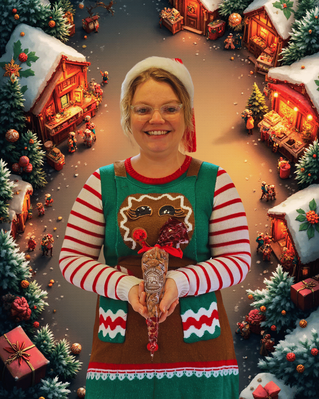 7 oz Bavarian Cone. A great stocking stuffer!