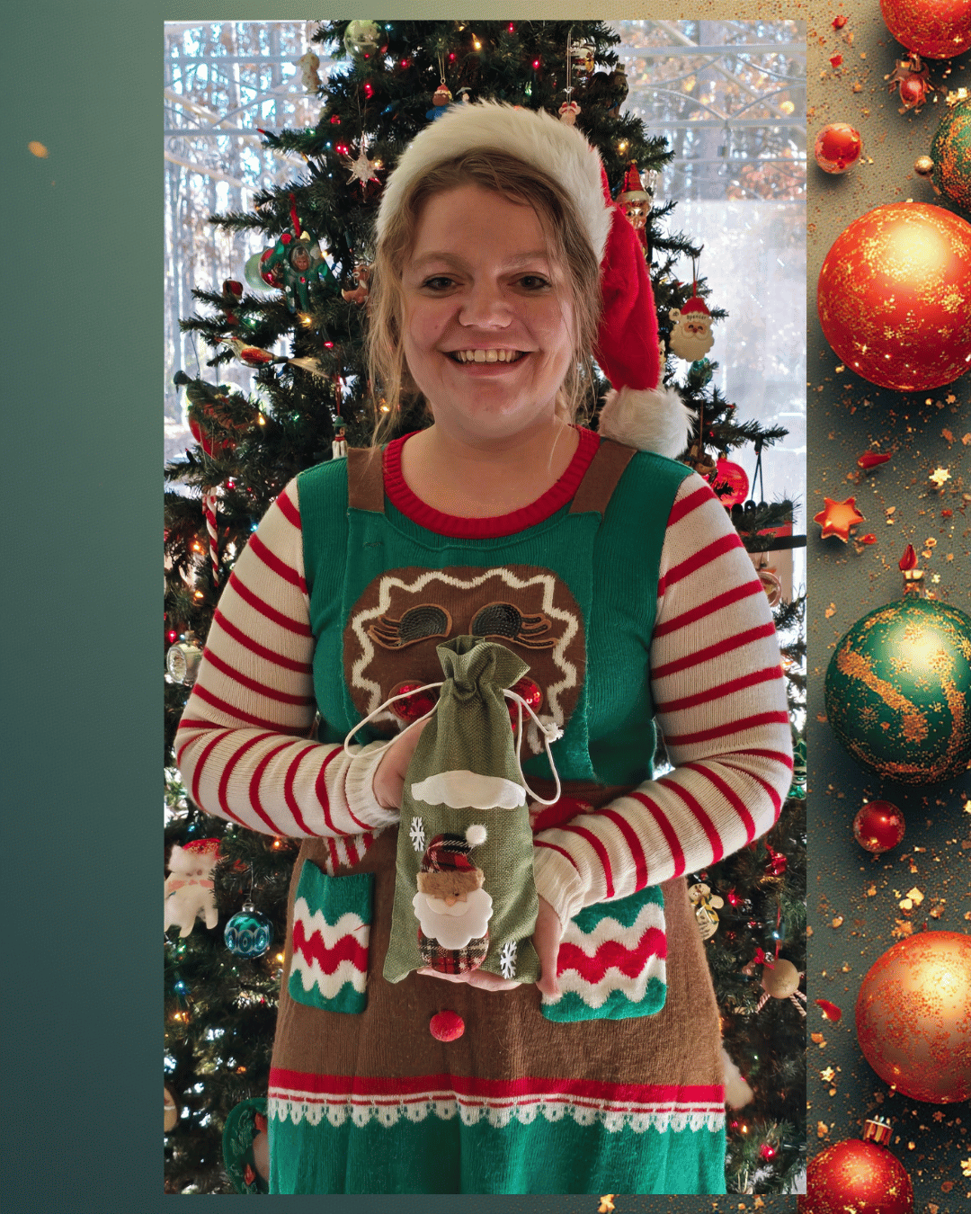 16 oz Bavarian roasted Character Santa Bag