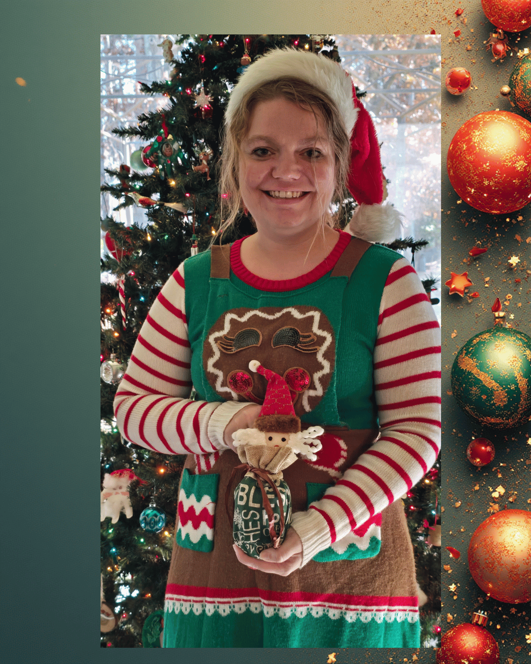 8 oz Bavarian roasted Santa Character Bags