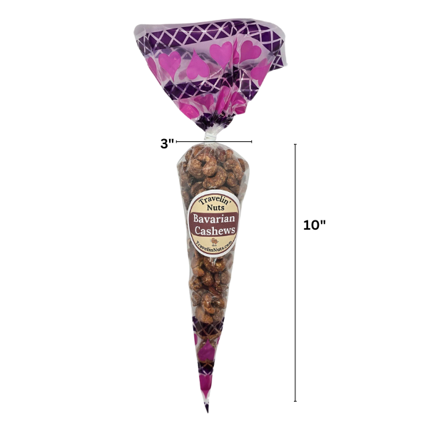 Bavarian Roasted Cashews- 7oz Cone