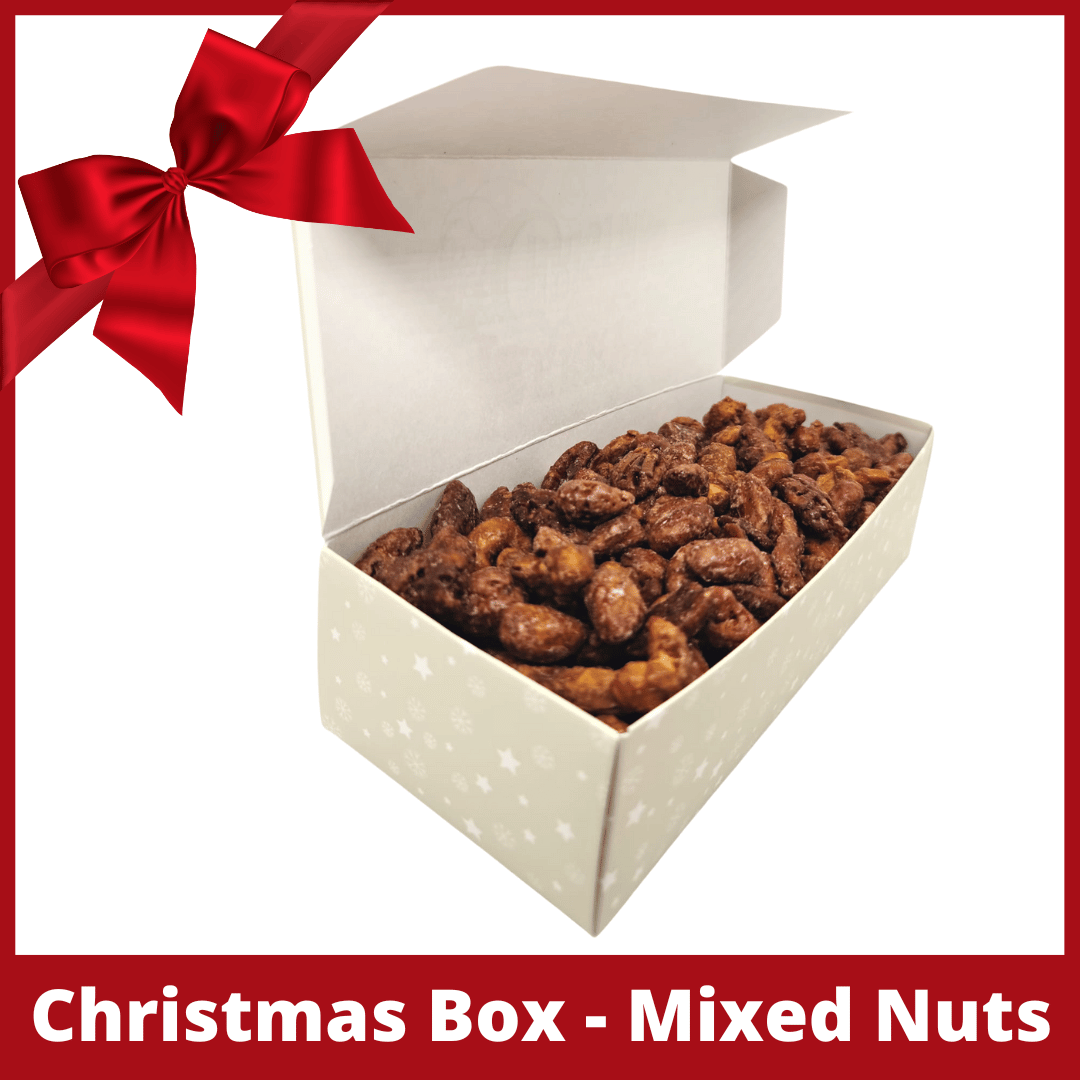 26 oz Christmas Nut Box