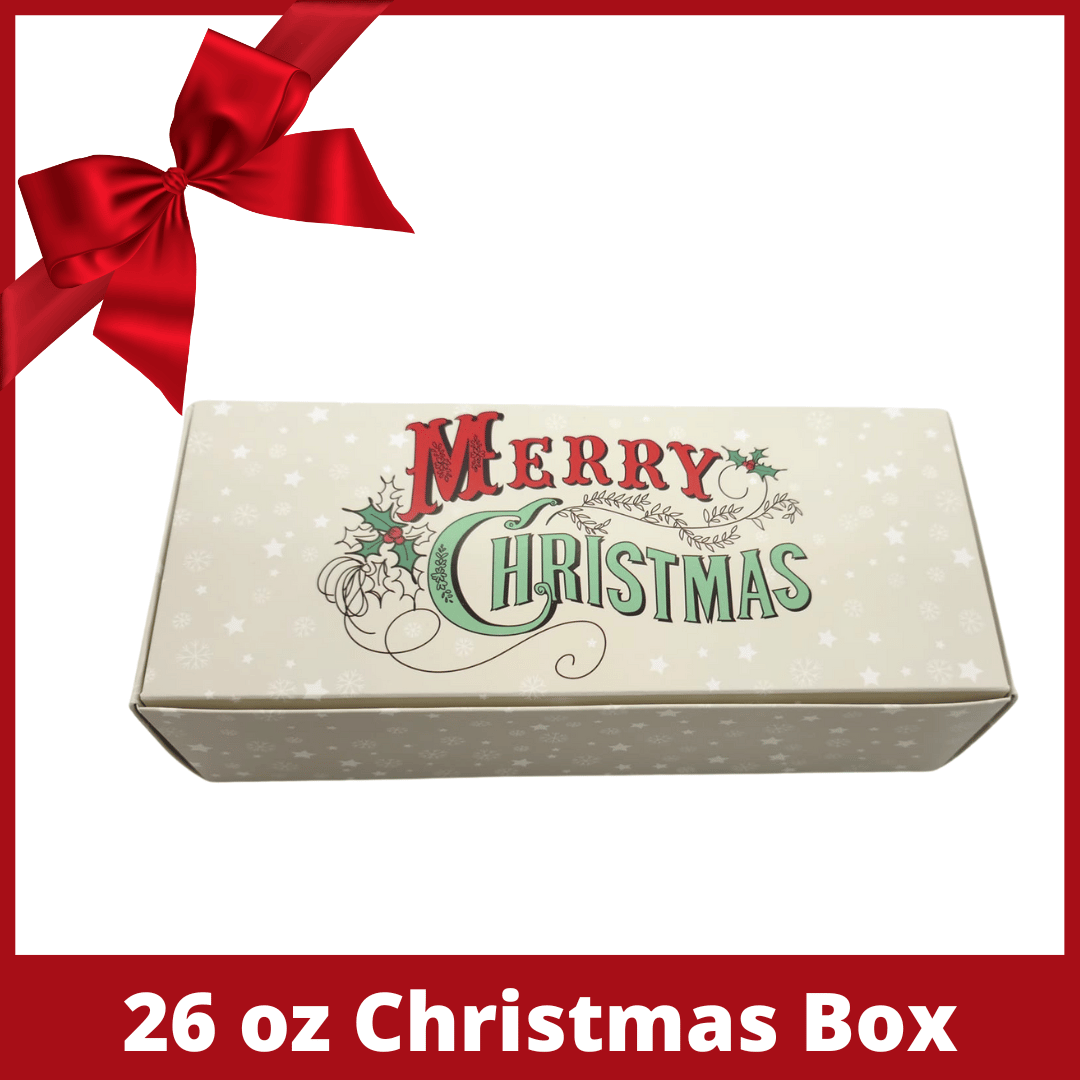 26 oz Christmas Nut Box