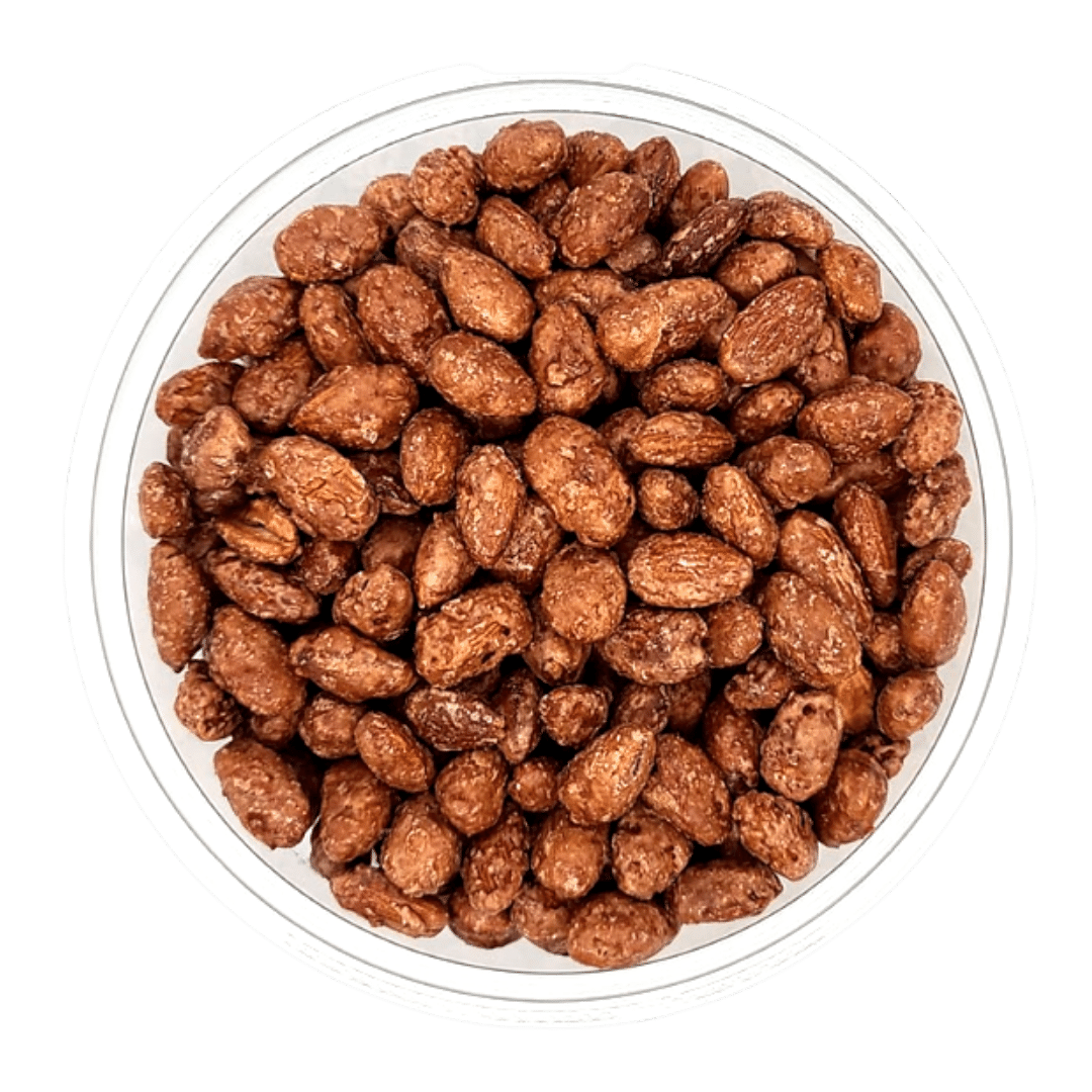 18 oz acrylic nut container. Perfect for Potlucks!