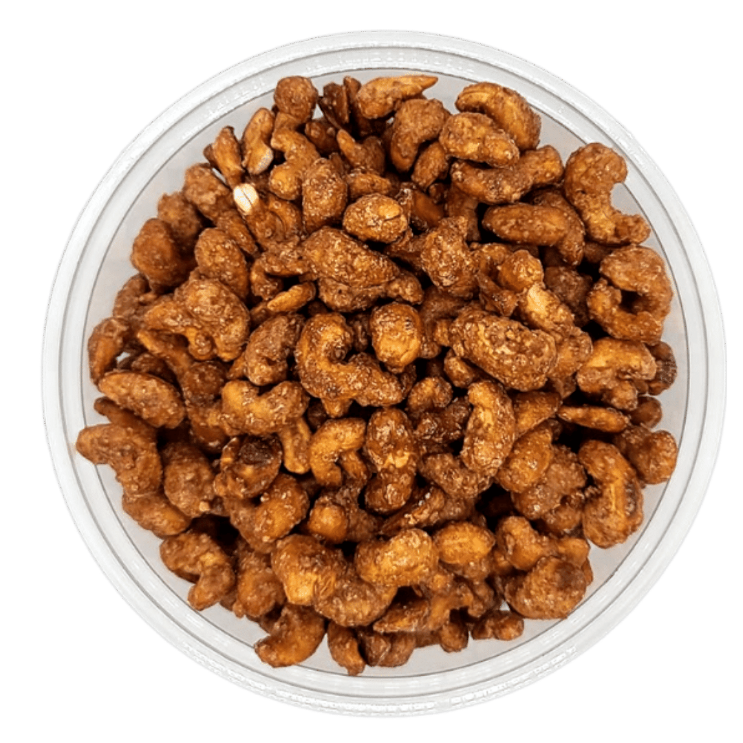 18 oz acrylic nut container. Perfect for Potlucks!