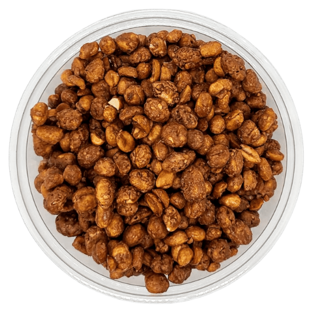 18 oz acrylic nut container. Perfect for Potlucks!