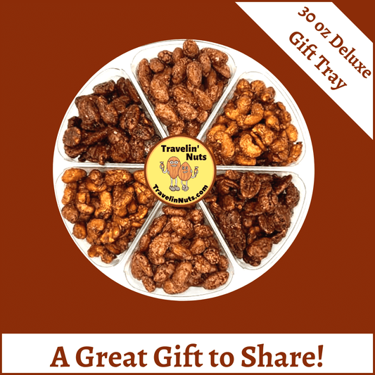 6 Section Roasted Nut Platter