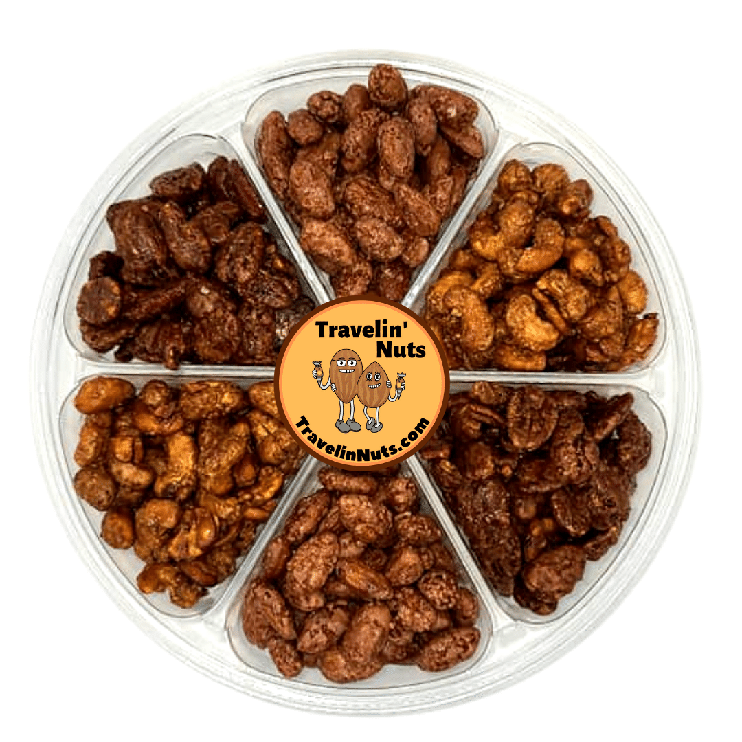 6 Section Roasted Nut Platter