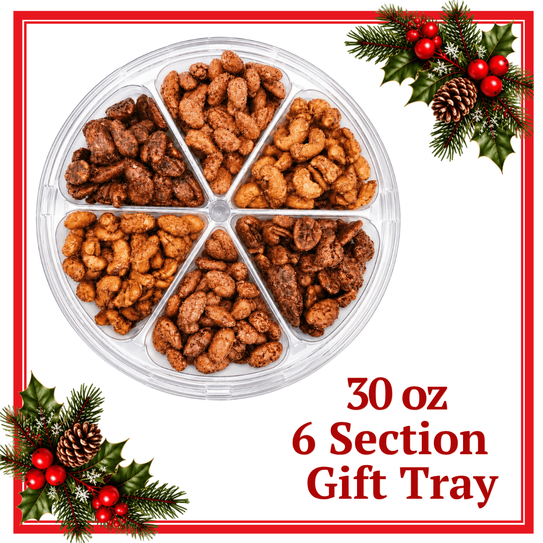 Bavarian Roasted Nut Platter - 30oz - 6 Section