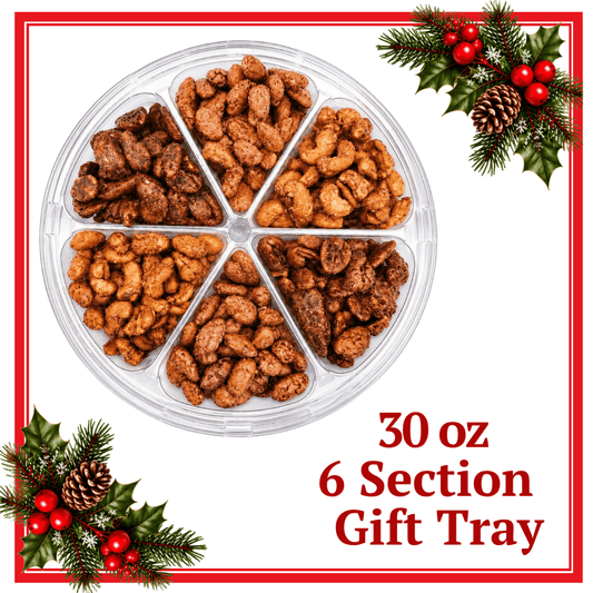 Bavarian Roasted Nut Platter - 30oz - 6 Section