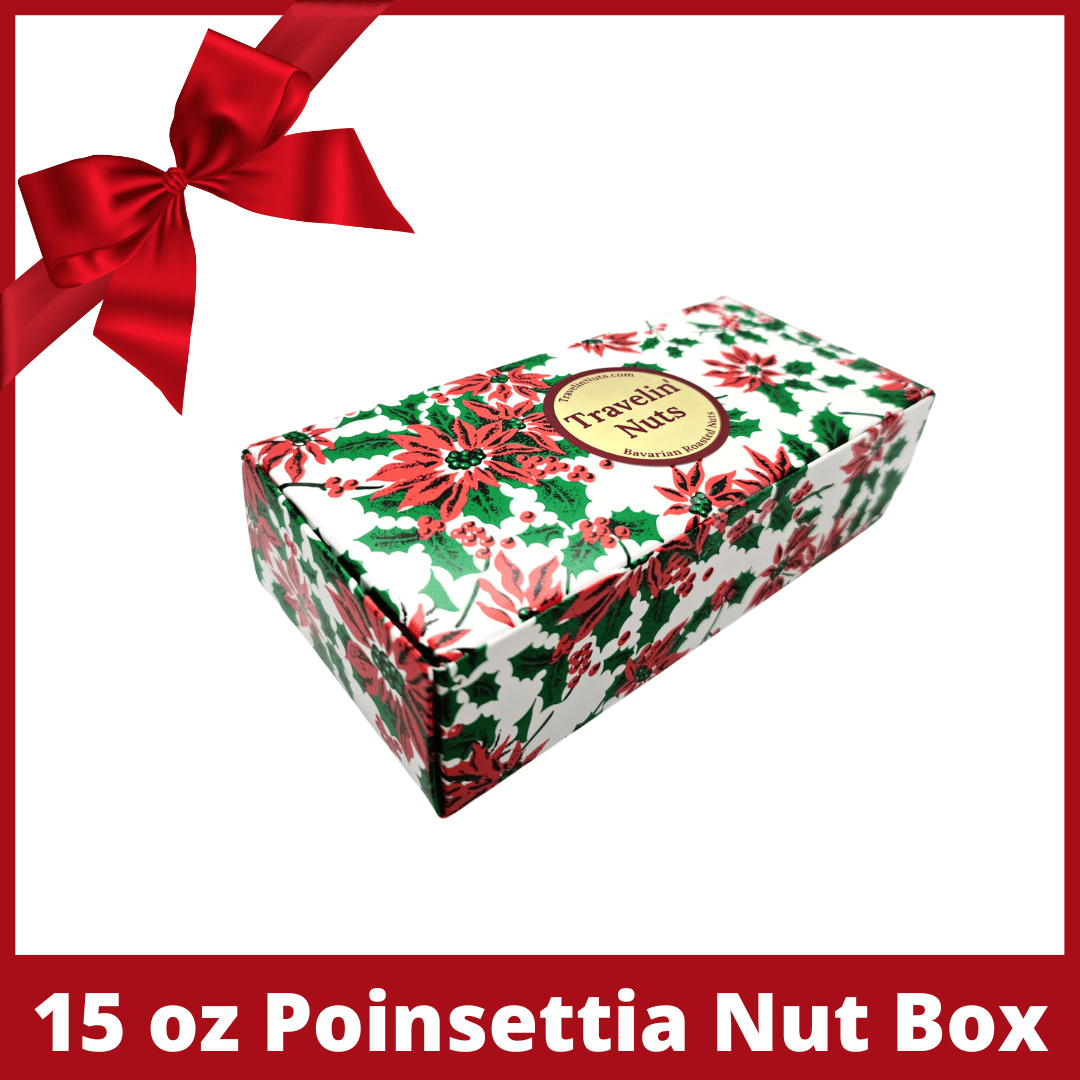 15 Oz Poinsettia Box