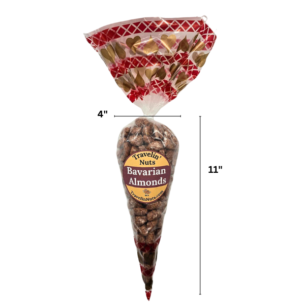 Bavarian Roasted Pecans- 15oz Bavarian Cone