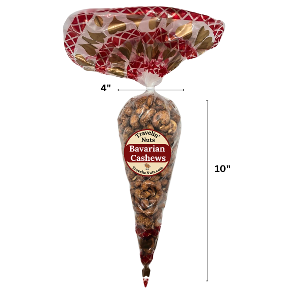 Bavarian Roasted Cashews- 15oz Bavarian Cone