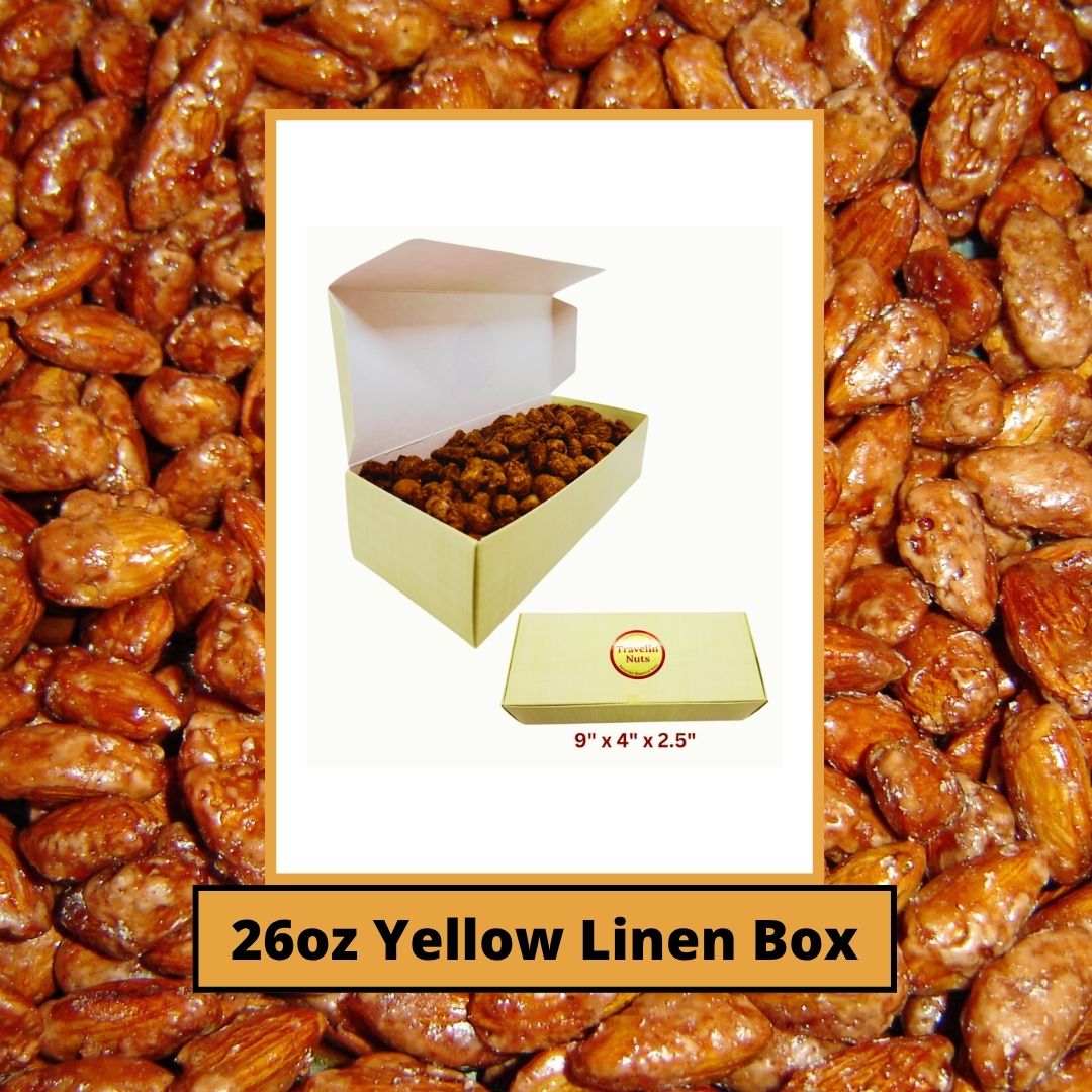 26oz Yellow Linen Box