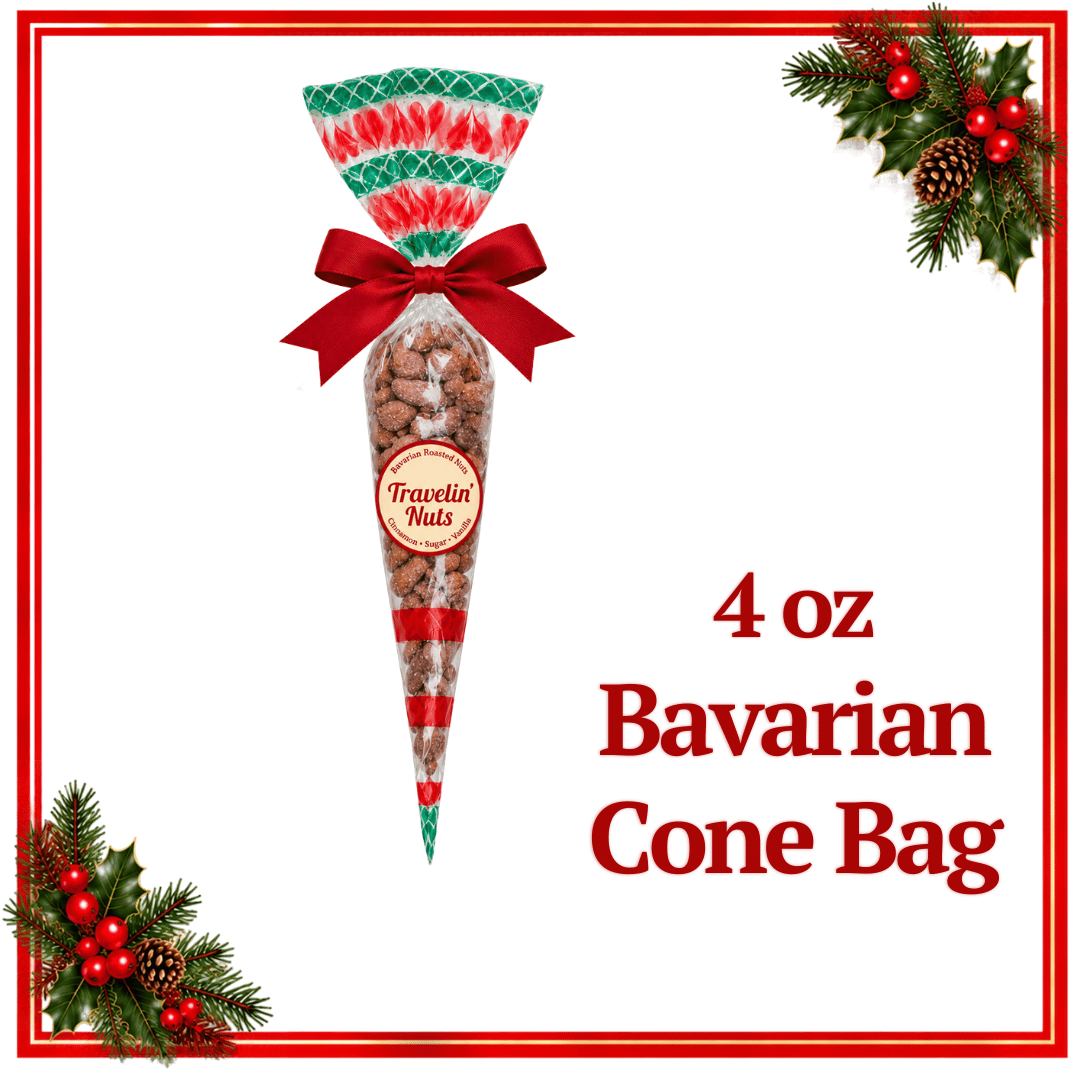 4 oz Bavarian Cone Bag.  The perfect small gift or a great present topper!