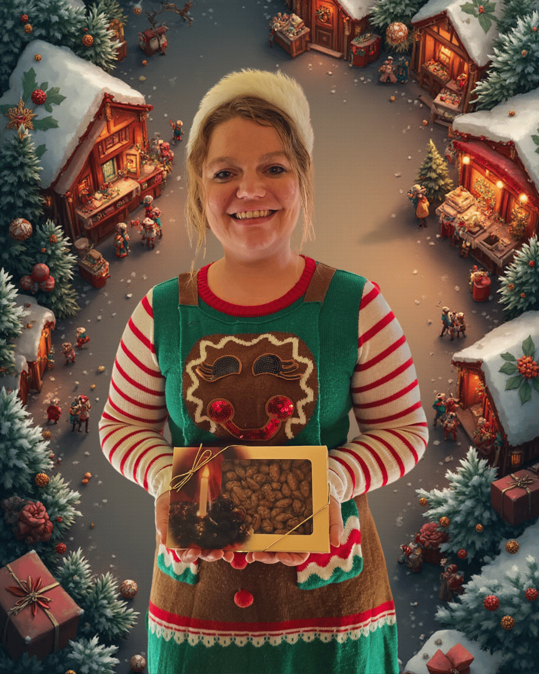 26oz Holiday Candle Box