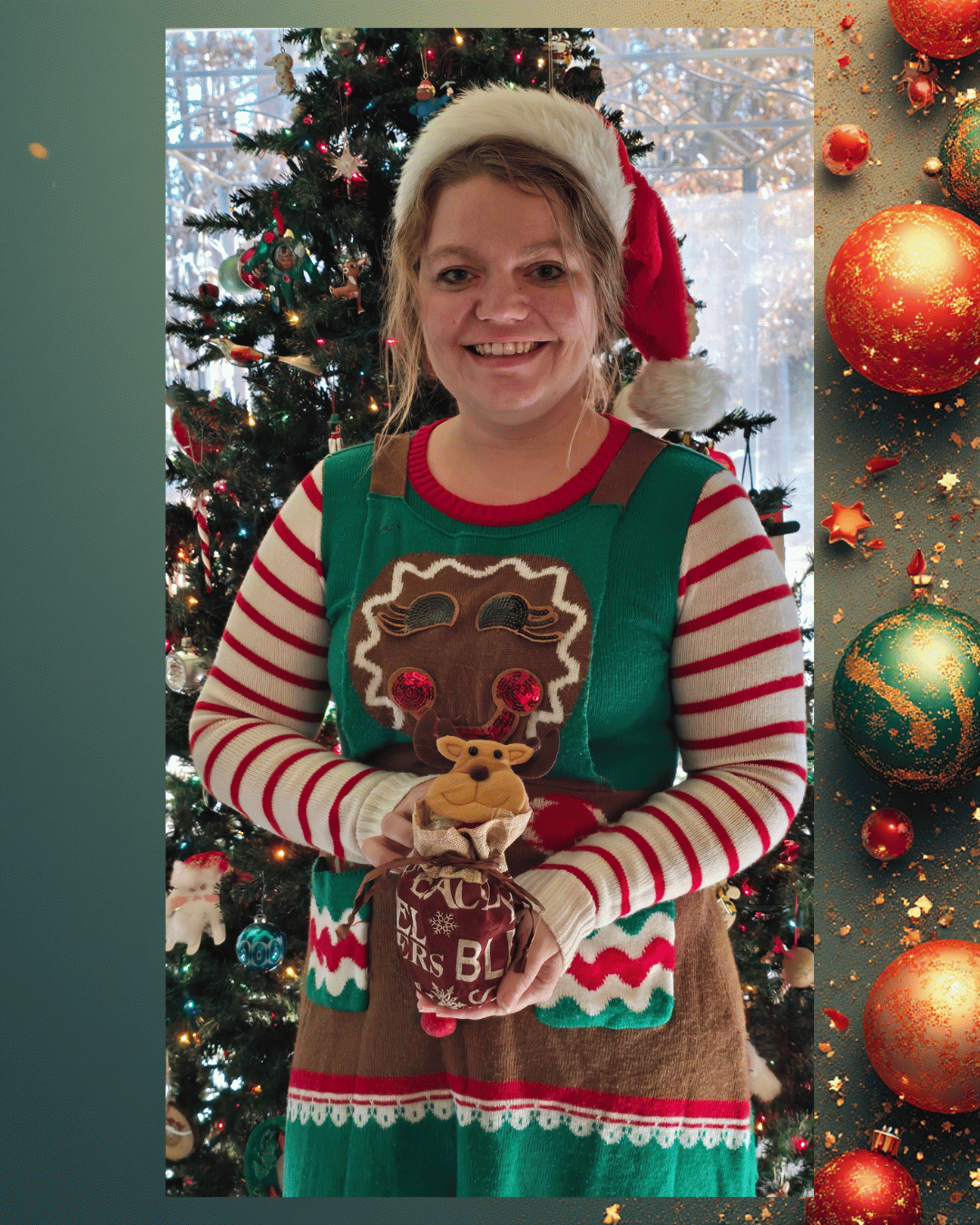 8 oz Bavarian roasted Reindeer Character Bags