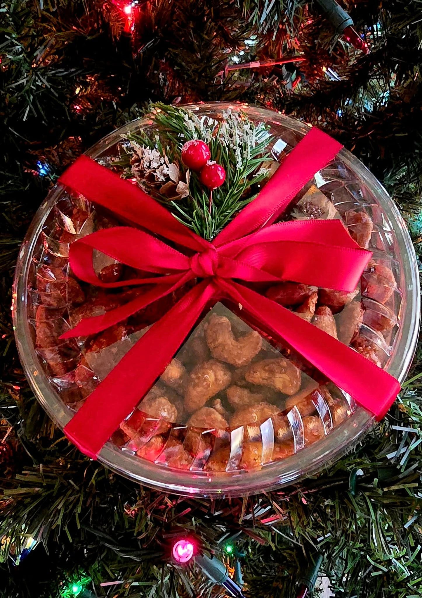 Christmas Market 14oz 4 Section Gift Tray