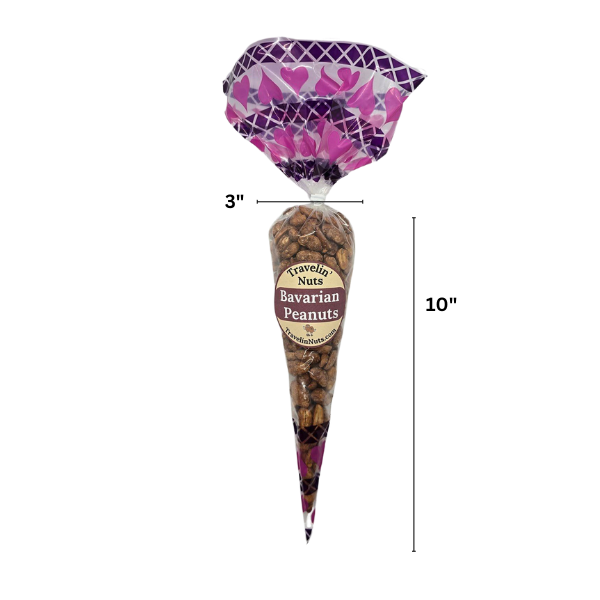 Bavarian Roasted Peanuts - 7oz Cone