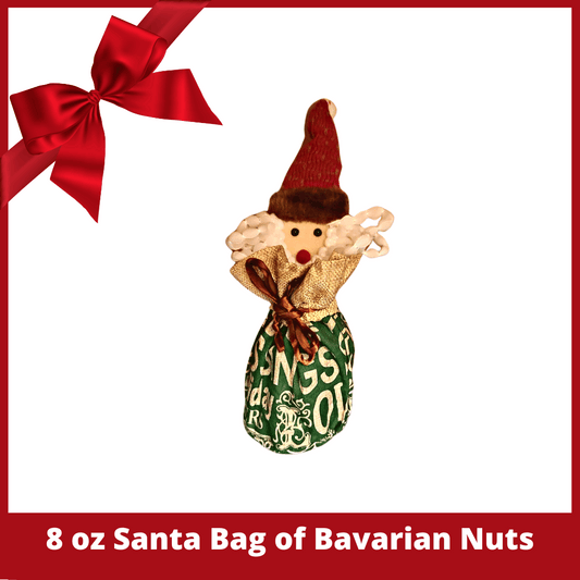 8 oz Bavarian roasted Santa Character Bags