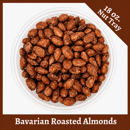 Bavarian Roasted Almonds - 18oz Nut Tray