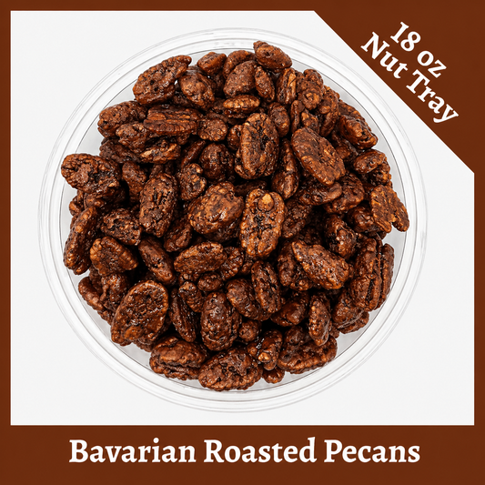 Bavarian Roasted Pecans - 18oz Nut Tray