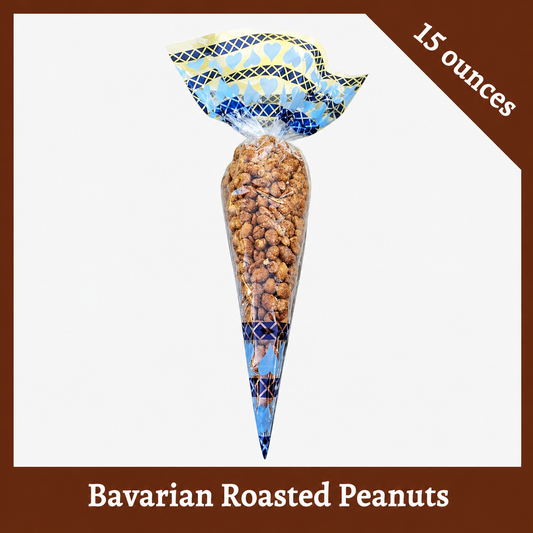 Bavarian Roasted Peanuts- 15oz Bavarian Cone