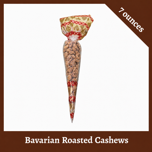 Bavarian Roasted Cashews- 7oz Cone