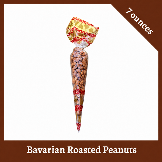 Bavarian Roasted Peanuts - 7oz Cone
