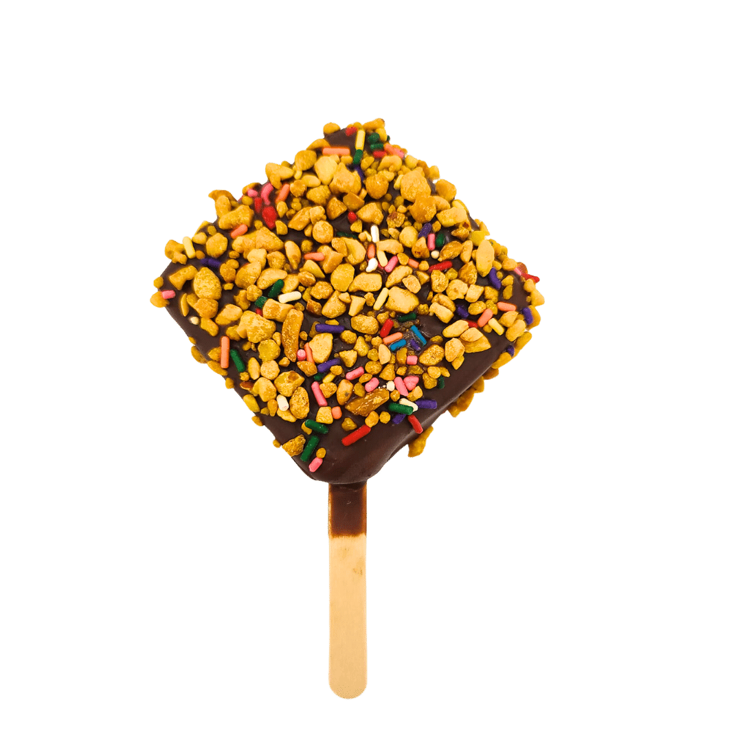 12 oz Krunch Kote Peanut Brittle Ice Cream Topping